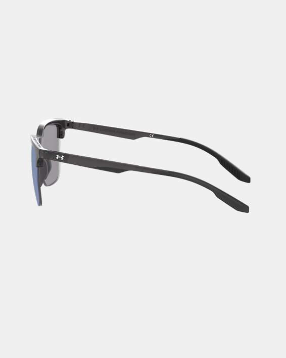 Unisex UA Phenom Mirror Sunglasses, Gray, pdpMainDesktop image number 4